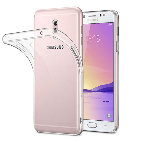Funda Silicona Ultrafina Transparente para Samsung Galaxy C7 (2017) Claro
