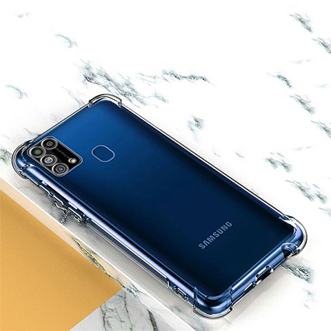 Funda Silicona Ultrafina Transparente para Samsung Galaxy M21s Claro