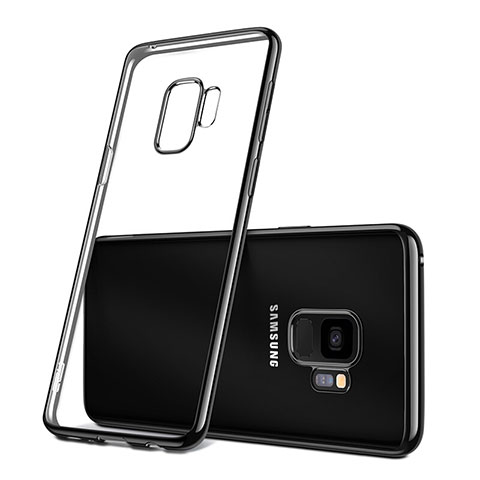 Funda Silicona Ultrafina Transparente para Samsung Galaxy S9 Negro