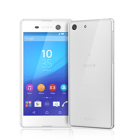 Funda Silicona Ultrafina Transparente para Sony Xperia M5 Claro