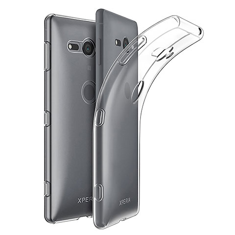 Funda Silicona Ultrafina Transparente para Sony Xperia XZ2 Compact Claro