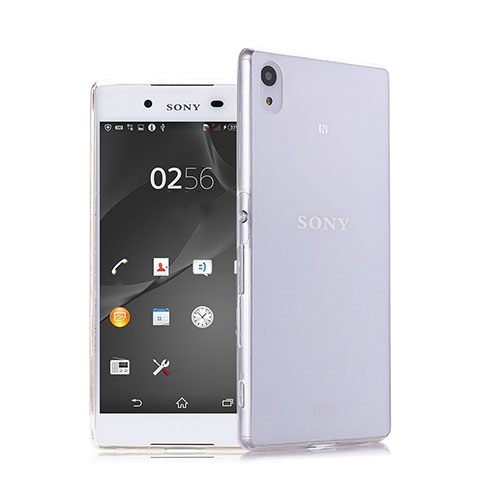 Funda Silicona Ultrafina Transparente para Sony Xperia Z5 Claro