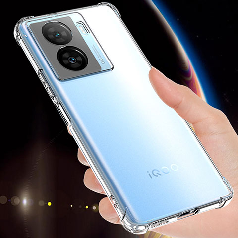 Funda Silicona Ultrafina Transparente para Vivo iQOO Z7 5G Claro