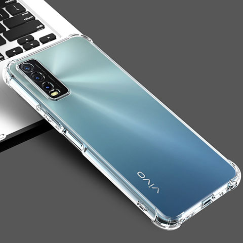 Funda Silicona Ultrafina Transparente para Vivo Y12s Claro