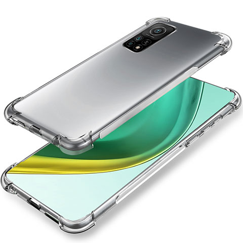 Funda Silicona Ultrafina Transparente para Xiaomi Mi 10T 5G Claro