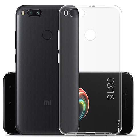 Funda Silicona Ultrafina Transparente para Xiaomi Mi A1 Claro