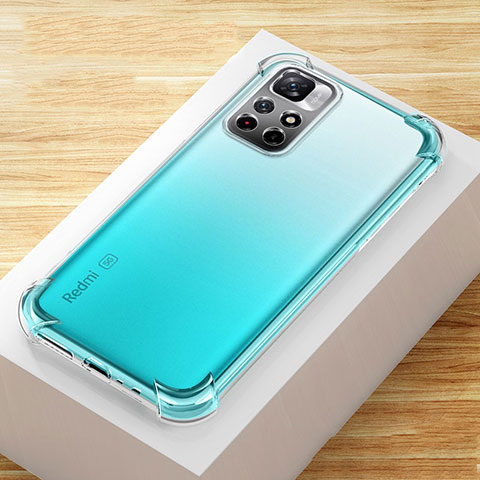 Funda Silicona Ultrafina Transparente para Xiaomi Poco M4 Pro 5G Claro