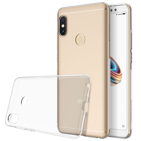 Funda Silicona Ultrafina Transparente para Xiaomi Redmi Note 5 AI Dual Camera Claro