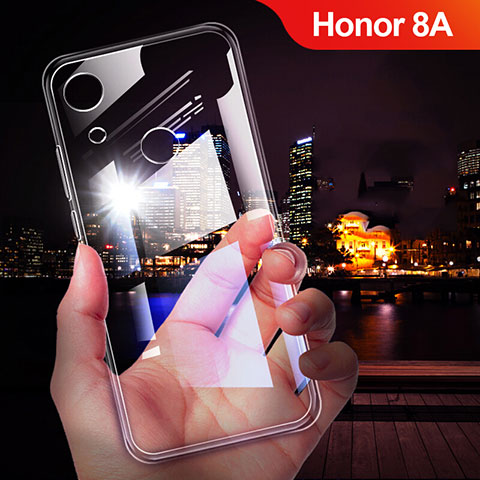 Funda Silicona Ultrafina Transparente T02 para Huawei Honor 8A Claro