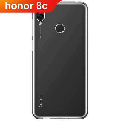 Funda Silicona Ultrafina Transparente T02 para Huawei Honor Play 8C Claro