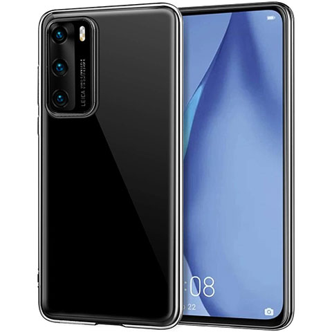 Funda Silicona Ultrafina Transparente T02 para Huawei P40 Claro