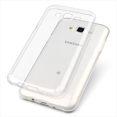 Funda Silicona Ultrafina Transparente T02 para Samsung Galaxy J7 SM-J700F J700H Claro