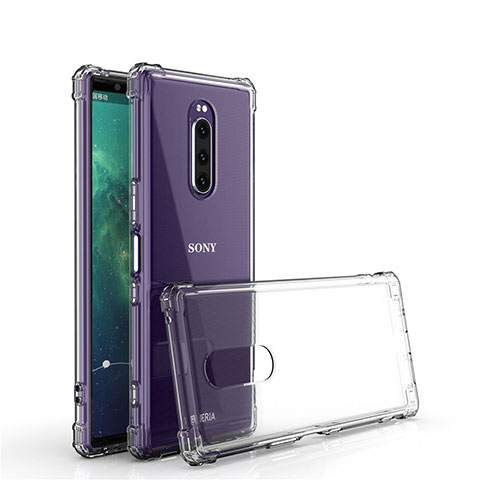 Funda Silicona Ultrafina Transparente T02 para Sony Xperia 1 Claro