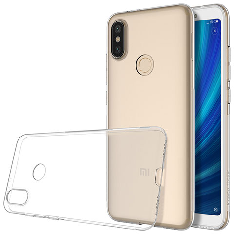 Funda Silicona Ultrafina Transparente T02 para Xiaomi Mi 6X Claro