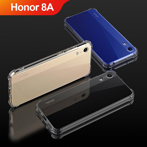 Funda Silicona Ultrafina Transparente T04 para Huawei Honor 8A Claro