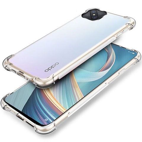 Funda Silicona Ultrafina Transparente T04 para Oppo Reno4 Z 5G Claro