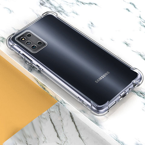 Funda Silicona Ultrafina Transparente T04 para Samsung Galaxy F52 5G Claro