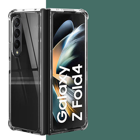 Funda Silicona Ultrafina Transparente T04 para Samsung Galaxy Z Fold4 5G Claro