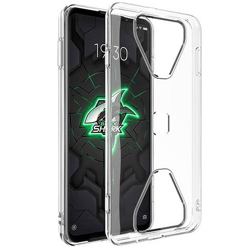 Funda Silicona Ultrafina Transparente T04 para Xiaomi Black Shark 3 Claro