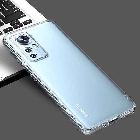 Funda Silicona Ultrafina Transparente T04 para Xiaomi Mi 12 Pro 5G Claro