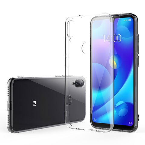 Funda Silicona Ultrafina Transparente T04 para Xiaomi Mi Play 4G Claro