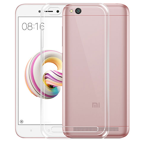 Funda Silicona Ultrafina Transparente T04 para Xiaomi Redmi 5A Claro