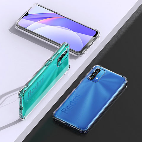 Funda Silicona Ultrafina Transparente T04 para Xiaomi Redmi 9T 4G Claro