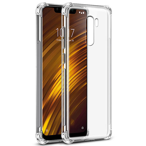 Funda Silicona Ultrafina Transparente T05 para Xiaomi Pocophone F1 Claro