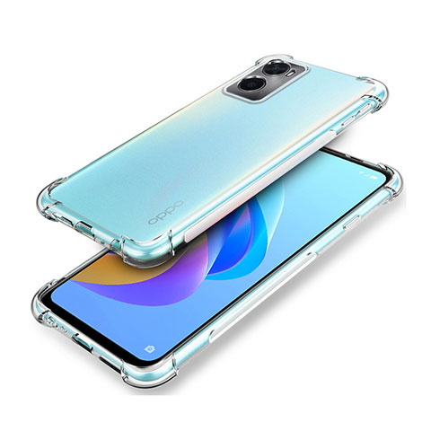 Funda Silicona Ultrafina Transparente T06 para Oppo A76 Claro