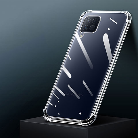 Funda Silicona Ultrafina Transparente T06 para Samsung Galaxy F12 Claro