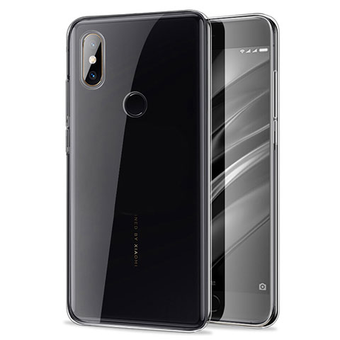 Funda Silicona Ultrafina Transparente T06 para Xiaomi Mi 6X Claro