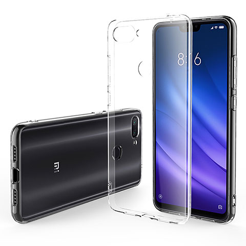 Funda Silicona Ultrafina Transparente T06 para Xiaomi Mi 8 Lite Claro