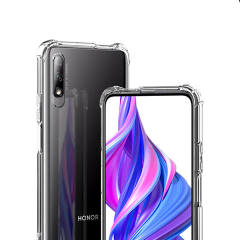 Funda Silicona Ultrafina Transparente T07 para Huawei Honor 9X Claro