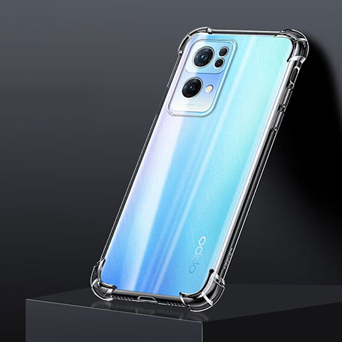 Funda Silicona Ultrafina Transparente T07 para Oppo Reno7 Pro 5G Claro