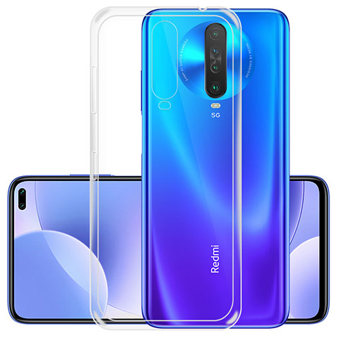 Funda Silicona Ultrafina Transparente T07 para Xiaomi Redmi K30 4G Claro