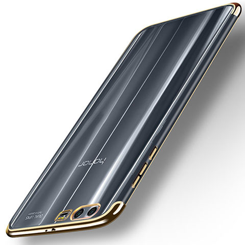 Funda Silicona Ultrafina Transparente T12 para Huawei Honor 9 Premium Oro