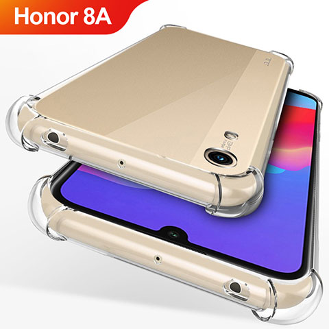 Funda Silicona Ultrafina Transparente T12 para Huawei Y6 Pro (2019) Claro