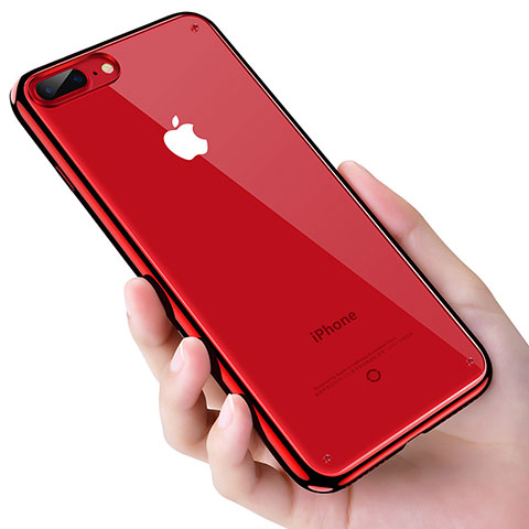 Funda Silicona Ultrafina Transparente T17 para Apple iPhone 8 Plus Claro