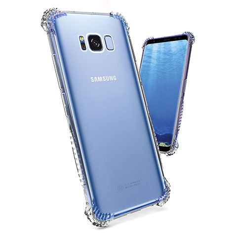 Funda Silicona Ultrafina Transparente T19 para Samsung Galaxy S8 Claro