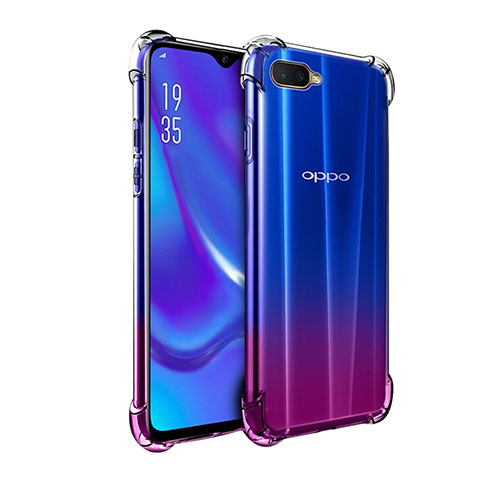 Funda Silicona Ultrafina Transparente Z05 para Oppo R17 Neo Claro