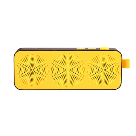 Mini Altavoz Portatil Bluetooth Inalambrico Altavoces Estereo S12 Amarillo