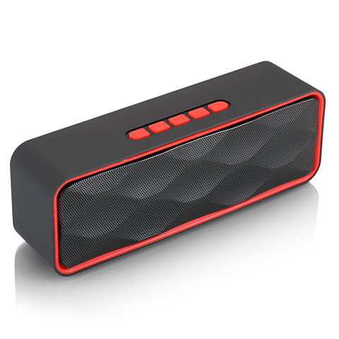 Mini Altavoz Portatil Bluetooth Inalambrico Altavoces Estereo S18 Rojo