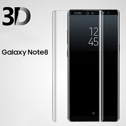 Protector de Pantalla Cristal Templado 3D para Samsung Galaxy Note 8 Duos N950F Claro