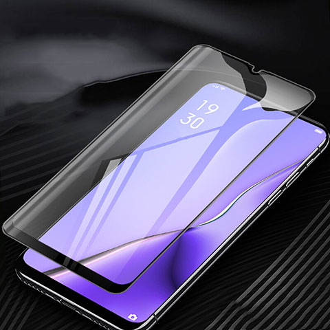 Protector de Pantalla Cristal Templado Integral Anti luz azul para Oppo A11X Negro