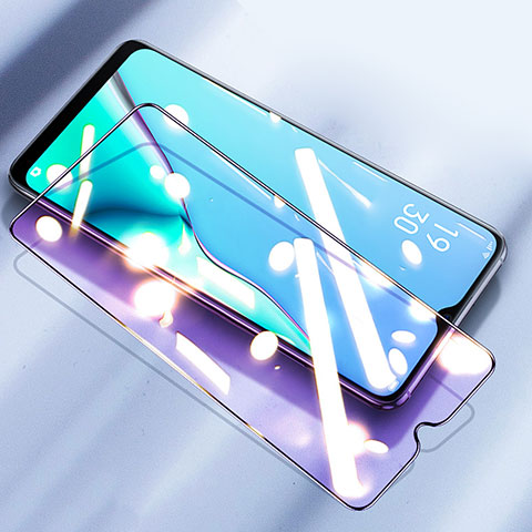 Protector de Pantalla Cristal Templado Integral Anti luz azul para Oppo A57 4G Negro