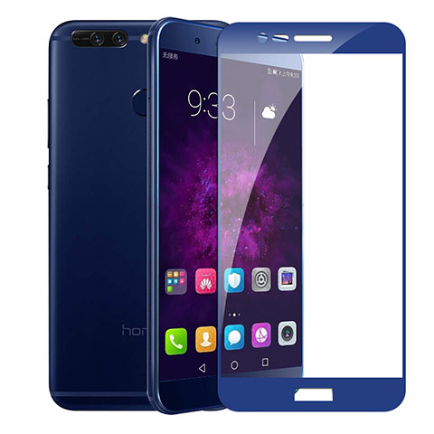 Protector de Pantalla Cristal Templado Integral F01 para Huawei Honor 8 Pro Azul