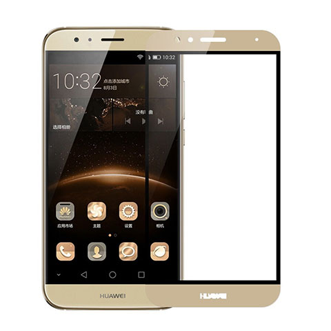 Protector de Pantalla Cristal Templado Integral F02 para Huawei G7 Plus Oro