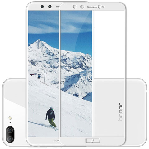Protector de Pantalla Cristal Templado Integral F02 para Huawei Honor 9 Lite Blanco