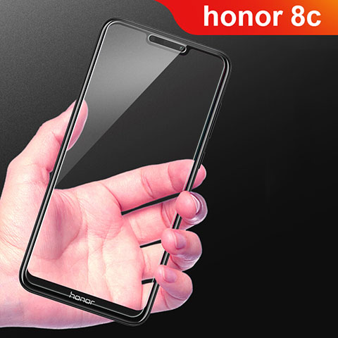 Protector de Pantalla Cristal Templado Integral F02 para Huawei Honor Play 8C Negro