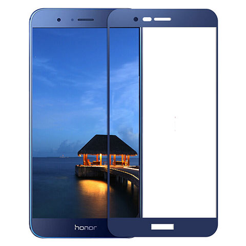 Protector de Pantalla Cristal Templado Integral F02 para Huawei Honor V9 Azul
